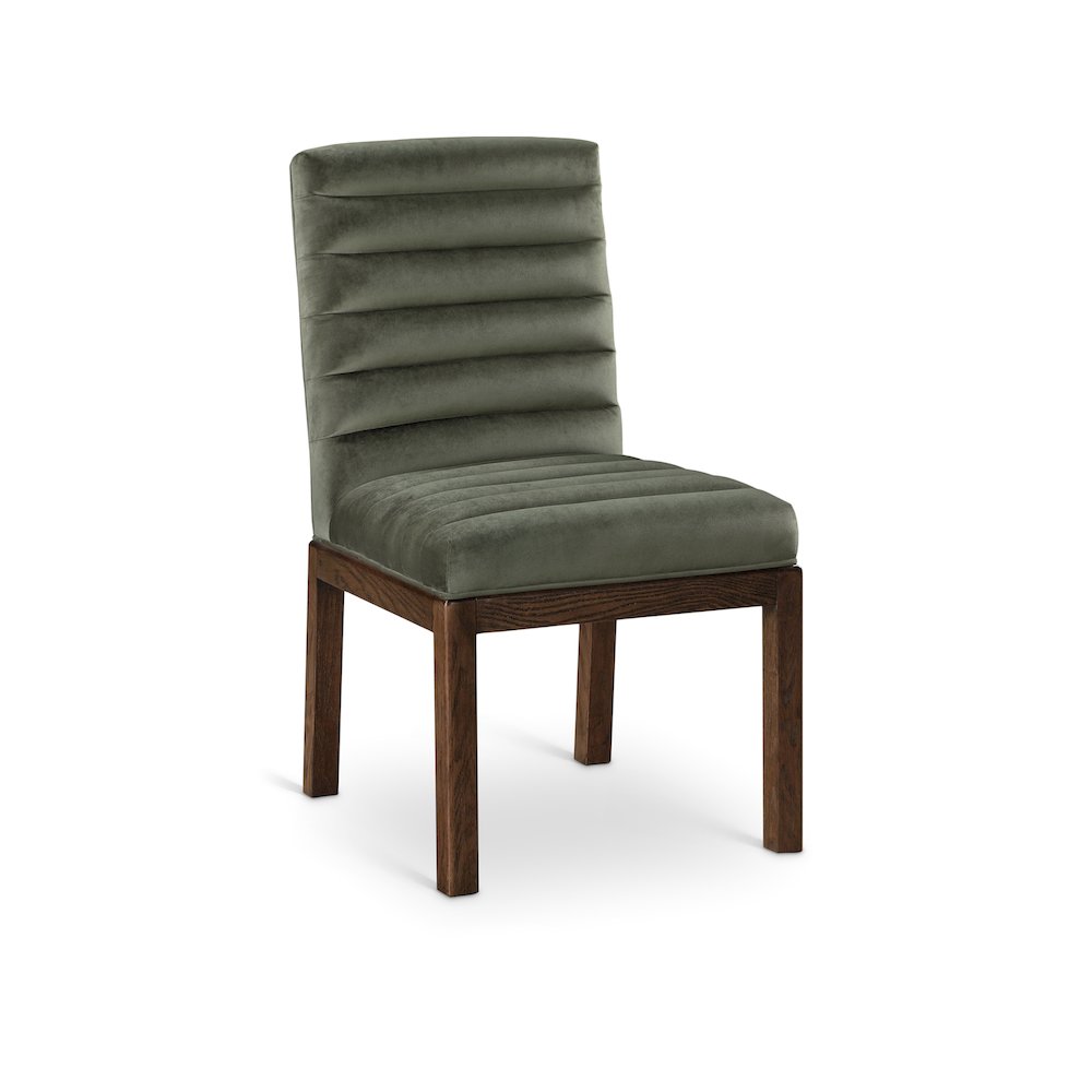Evelyn Green Velvet Dining Chair