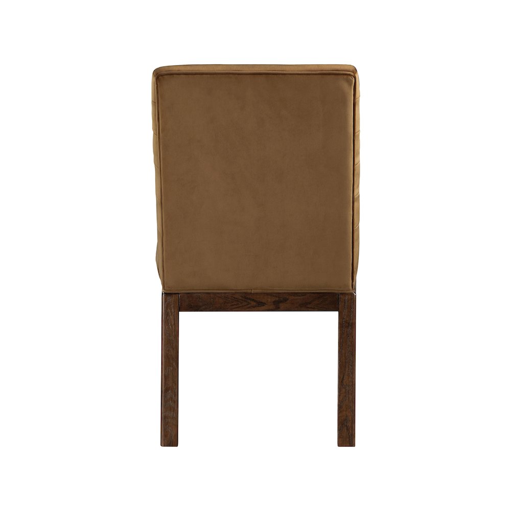 Evelyn Saddle Velvet Dining Chair