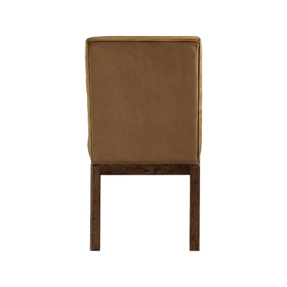 Evelyn Saddle Velvet Dining Chair