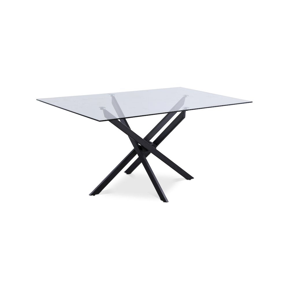 Xander Matte Black Dining Table