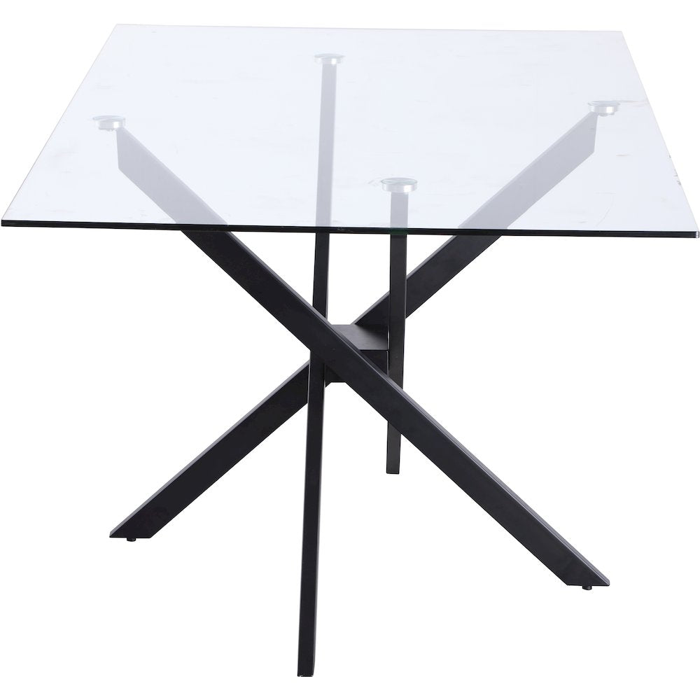 Xander Matte Black Dining Table