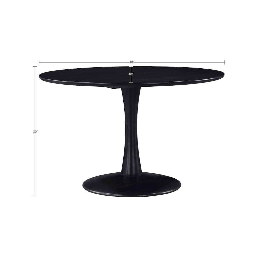 Holly Black Dining Table
