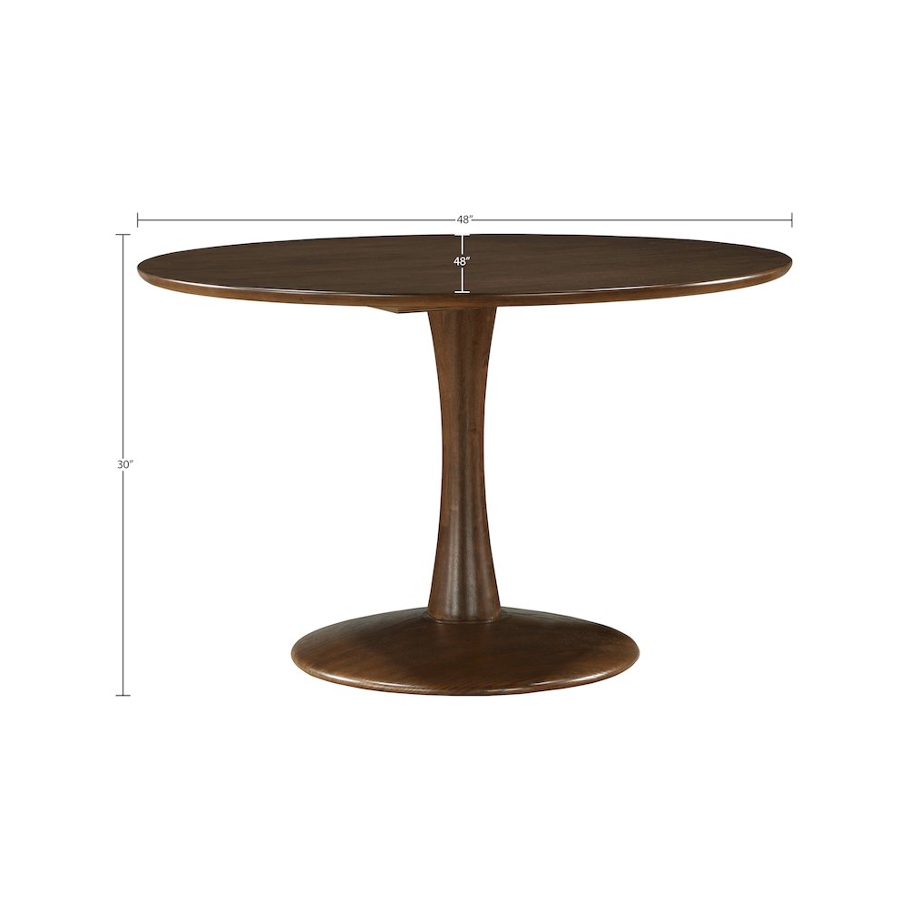 Tulip Brown Dining Table
