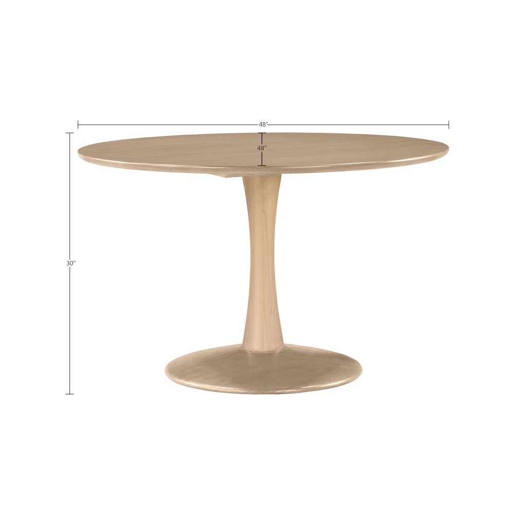 Holly Natural Oak Dining Table