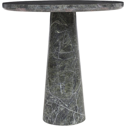 Fontelina 30" Green Genuine Marble Bistro Dining Table