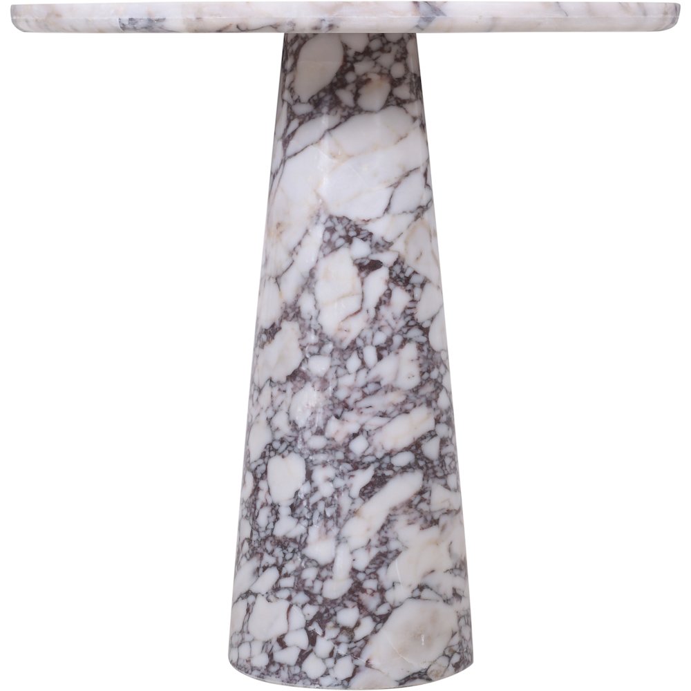 Fontelina 30" Viola Genuine Marble Bistro Dining Table
