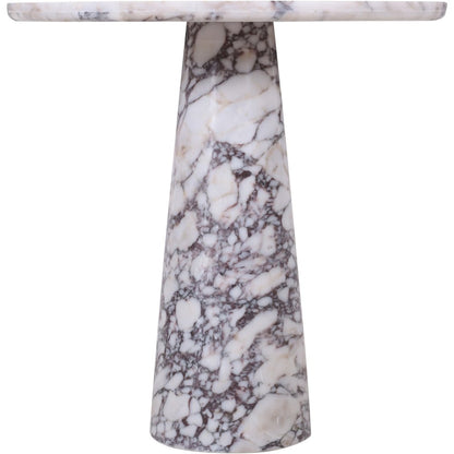 Fontelina 30" Viola Genuine Marble Bistro Dining Table