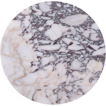 Fontelina 30" Viola Genuine Marble Bistro Dining Table
