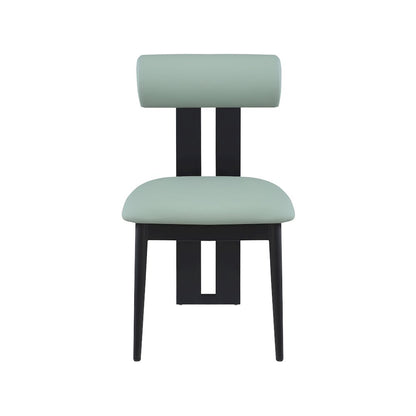 Dario Mint Vegan Leather Dining Chair, Set of 2