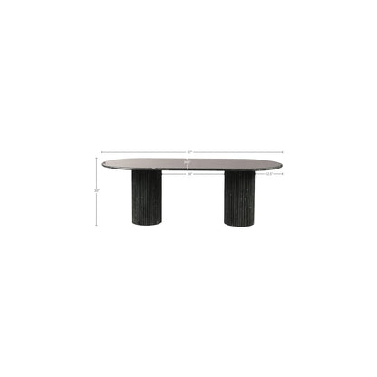 Messina Green Marble Dining Table