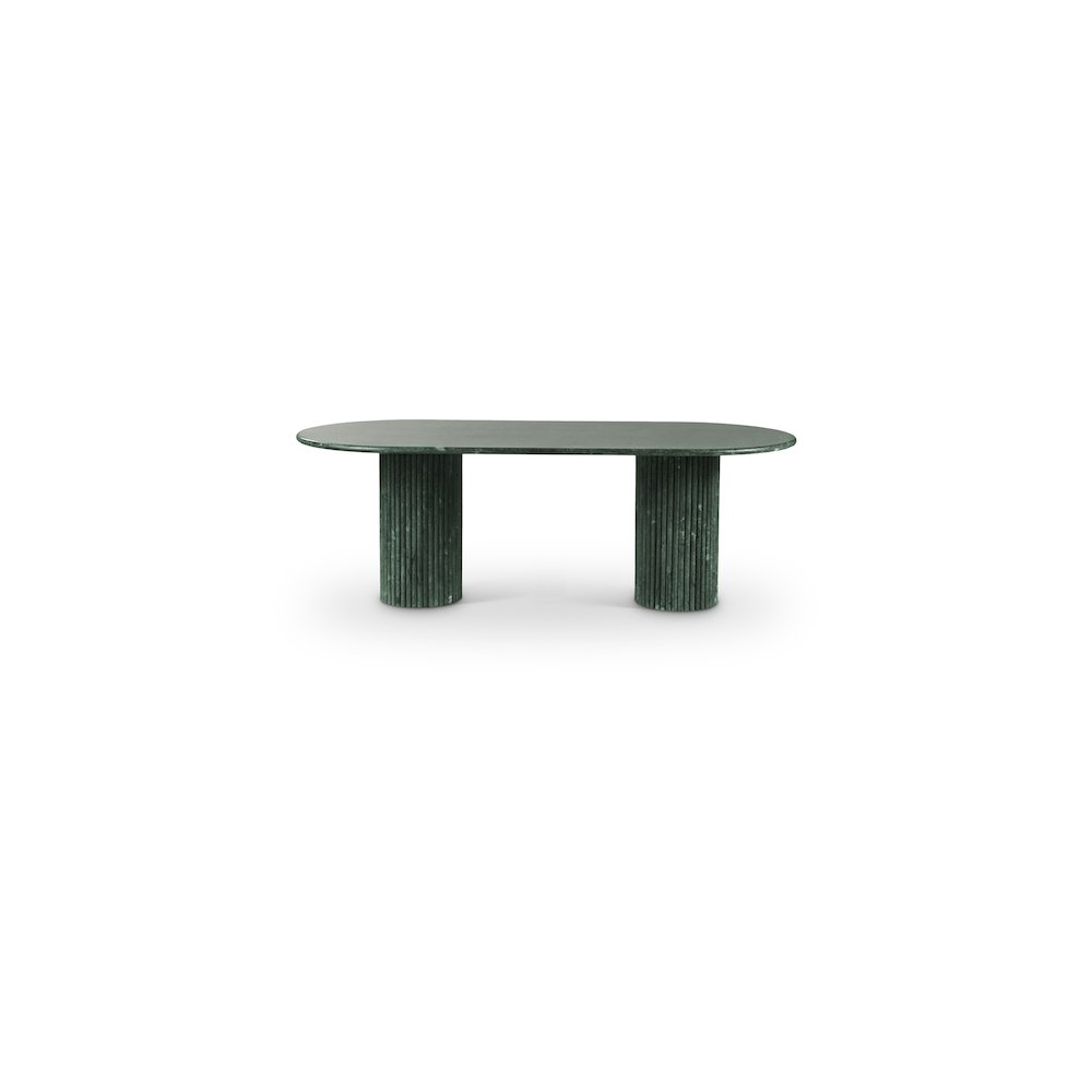 Messina Green Marble Dining Table