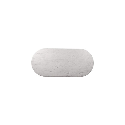 Messina White Marble Dining Table