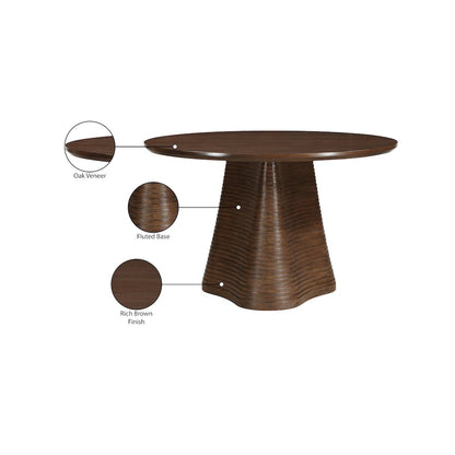 Bernada Brown Dining Table