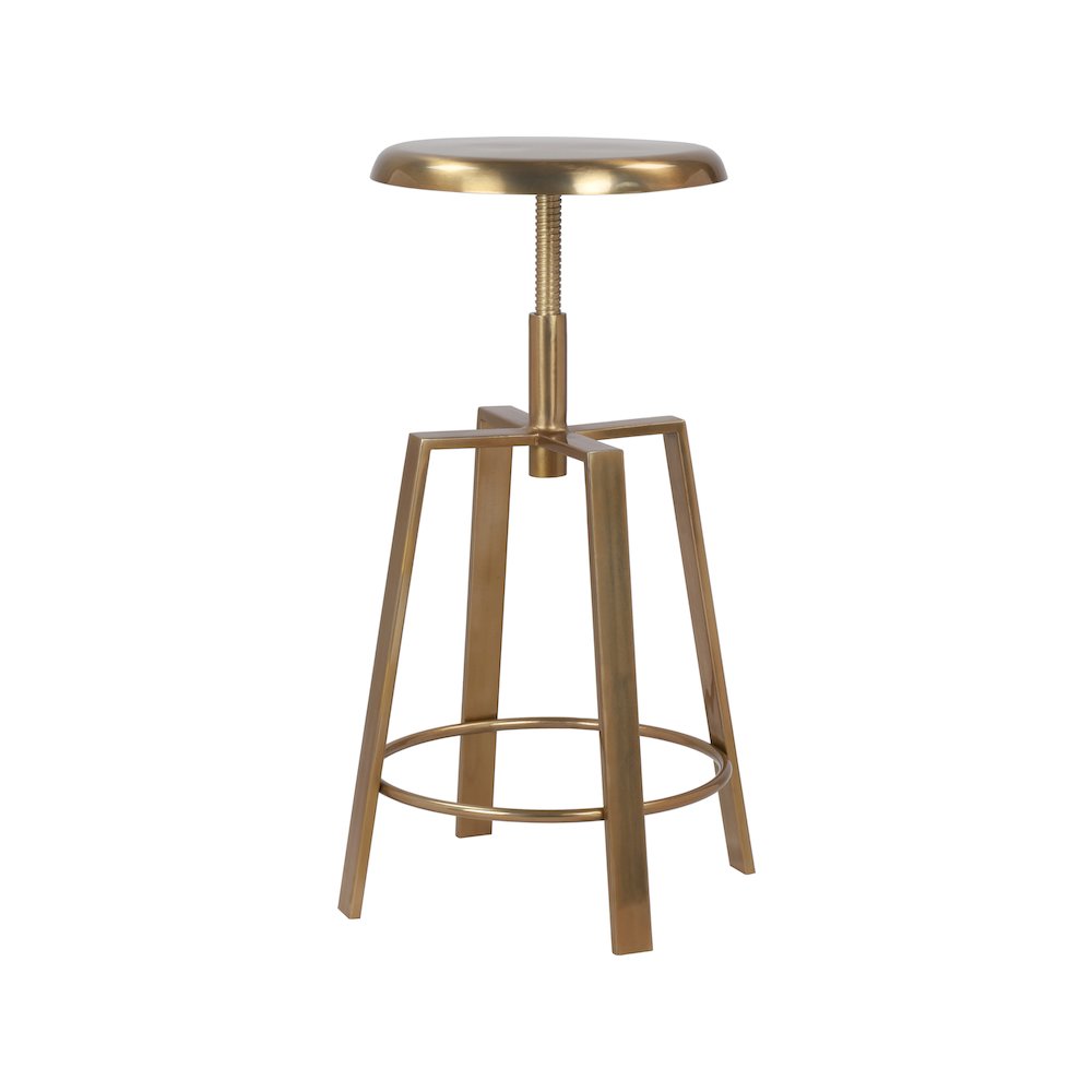 Lang Gold Iron Counter/Bar Stool