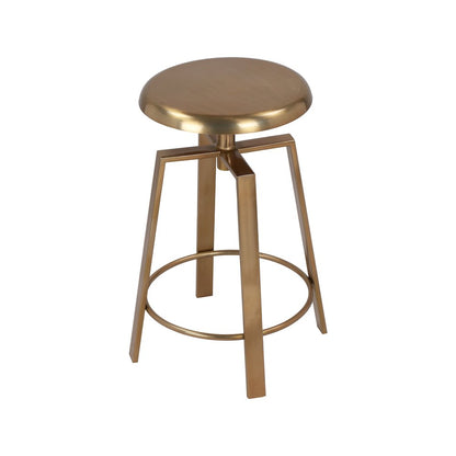 Lang Gold Iron Counter/Bar Stool