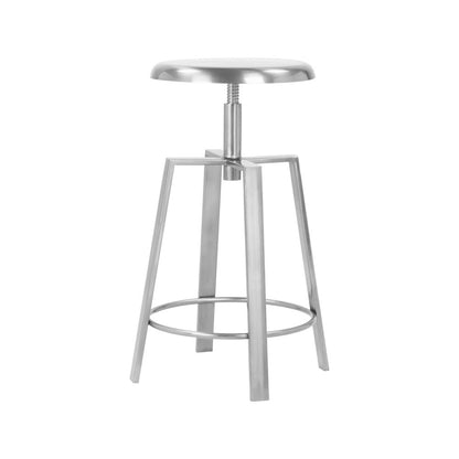 Lang Silver Iron Counter/Bar Stool