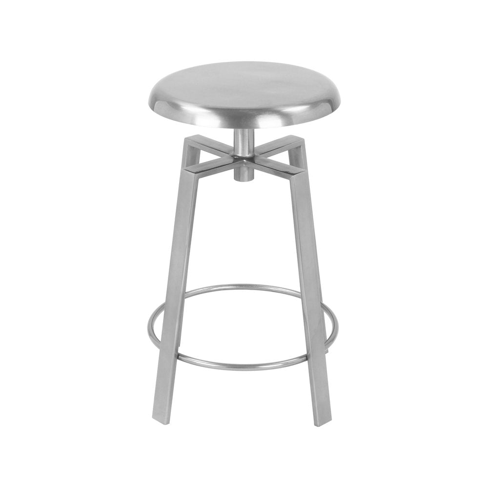 Lang Silver Iron Counter/Bar Stool