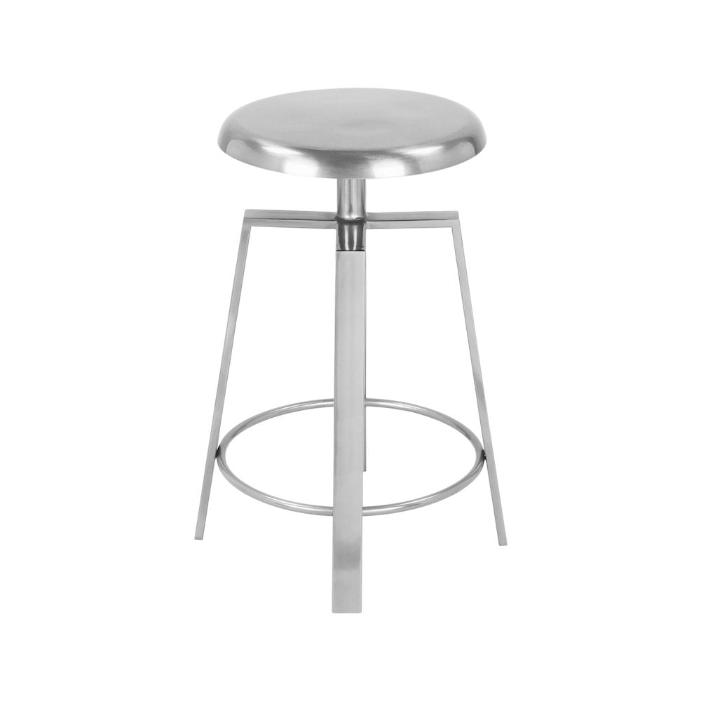 Lang Silver Iron Counter/Bar Stool