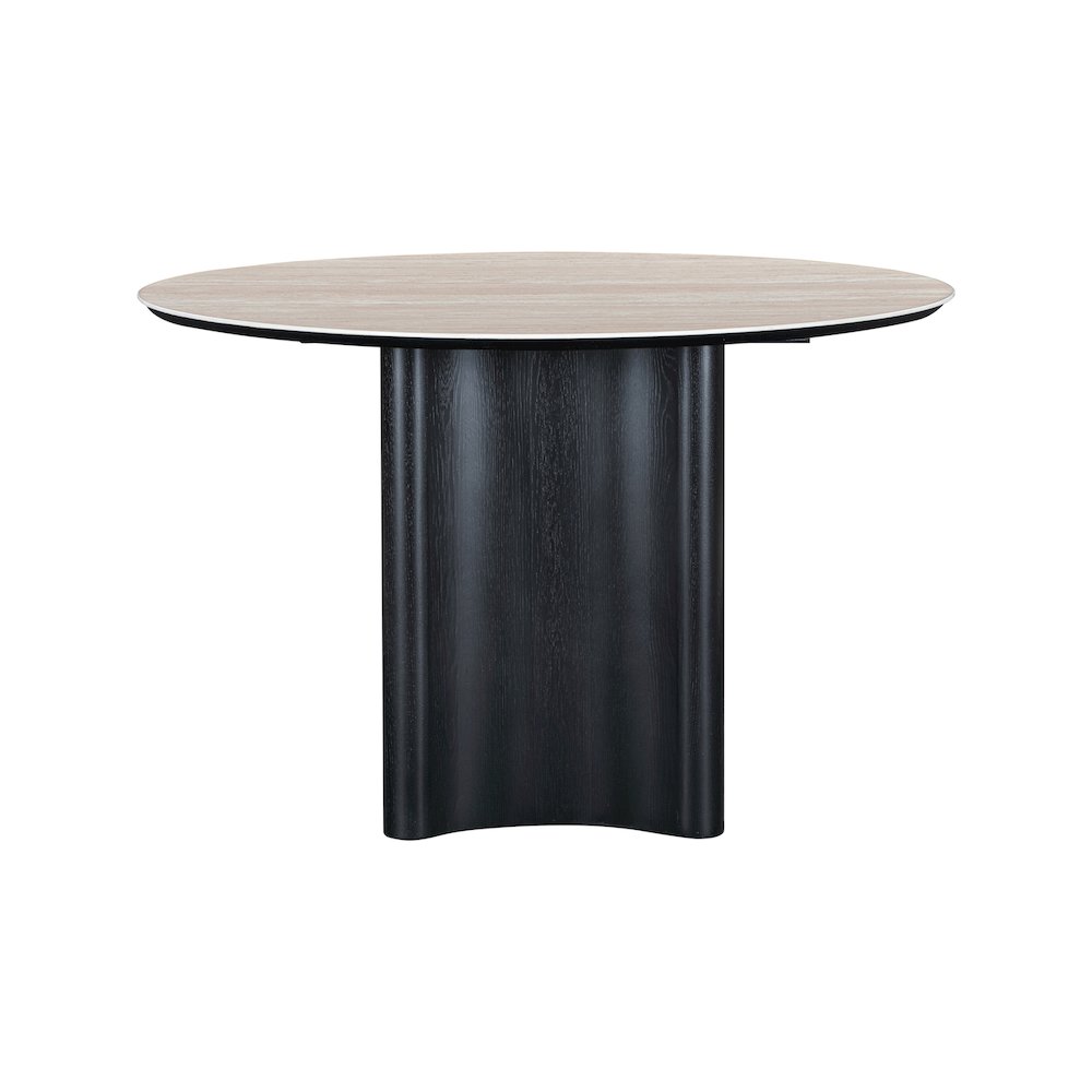 Corvina Black Oak Veneer Dining Table