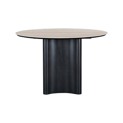 Corvina Black Oak Veneer Dining Table