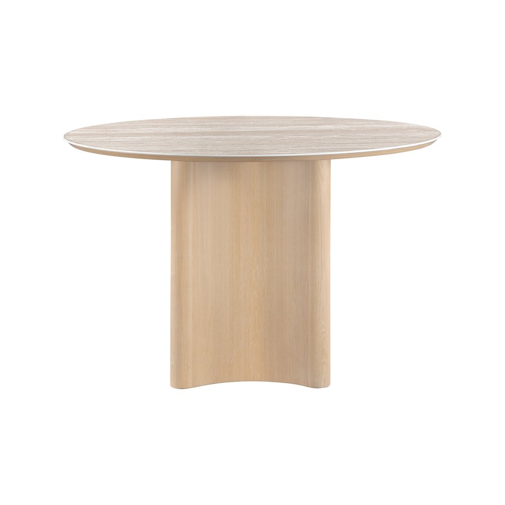 Corvina Natural Oak Veneer Dining Table