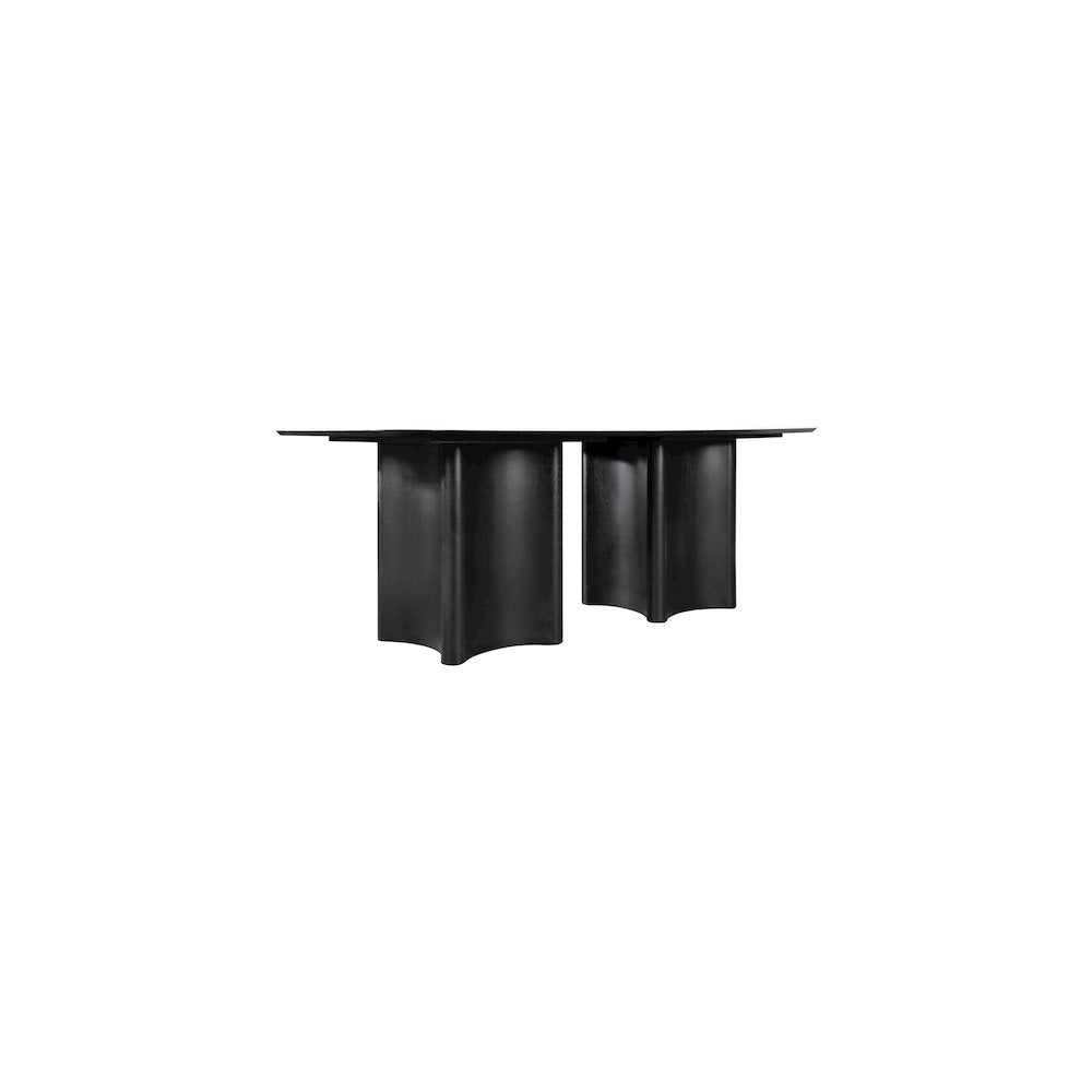 Corvina Black Oak Veneer Dining Table