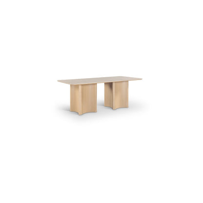 Corvina Natural Oak Veneer Dining Table