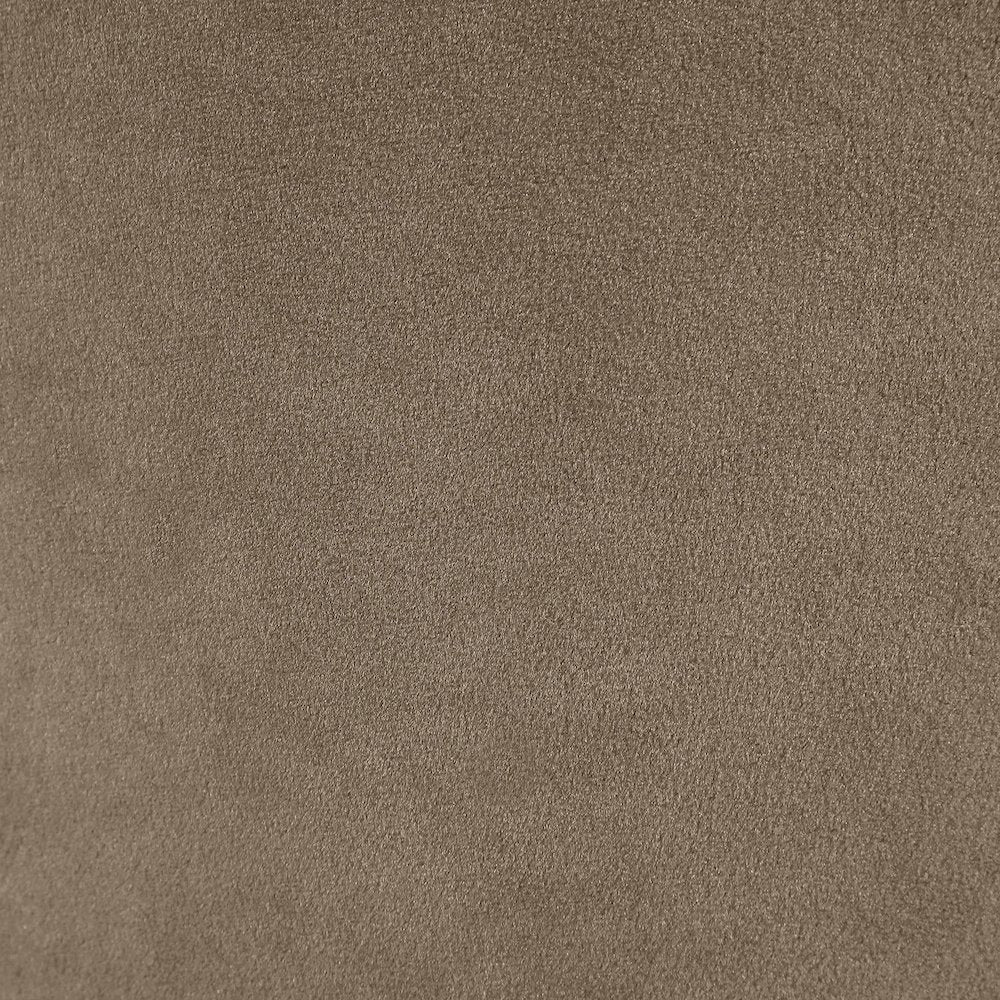 Zuno Taupe Velvet Performance Fabric Upholstered Counter Stool
