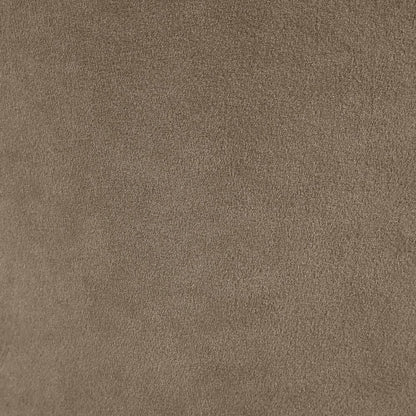 Zuno Taupe Velvet Performance Fabric Upholstered Counter Stool
