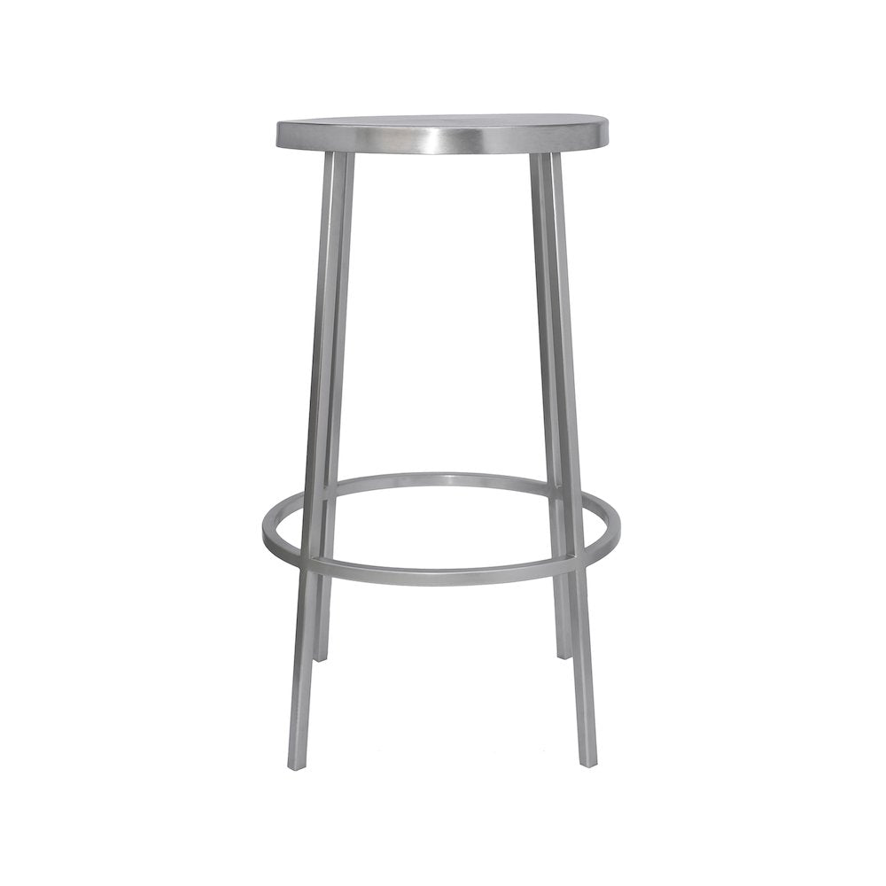 Tyson Silver Iron Counter Stool