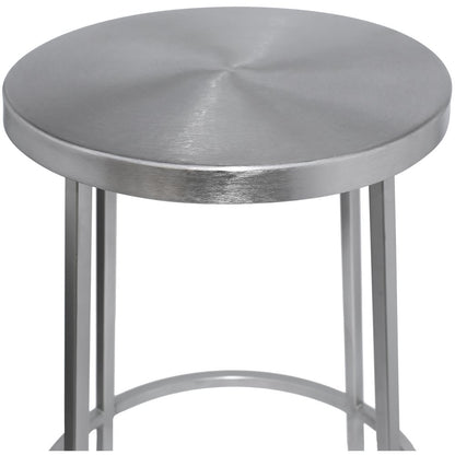 Tyson Silver Iron Counter Stool