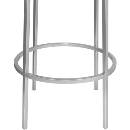 Tyson Silver Iron Counter Stool