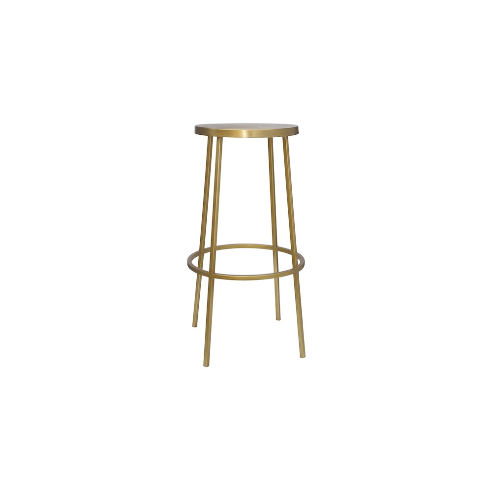 Tyson Gold Iron Bar Stool