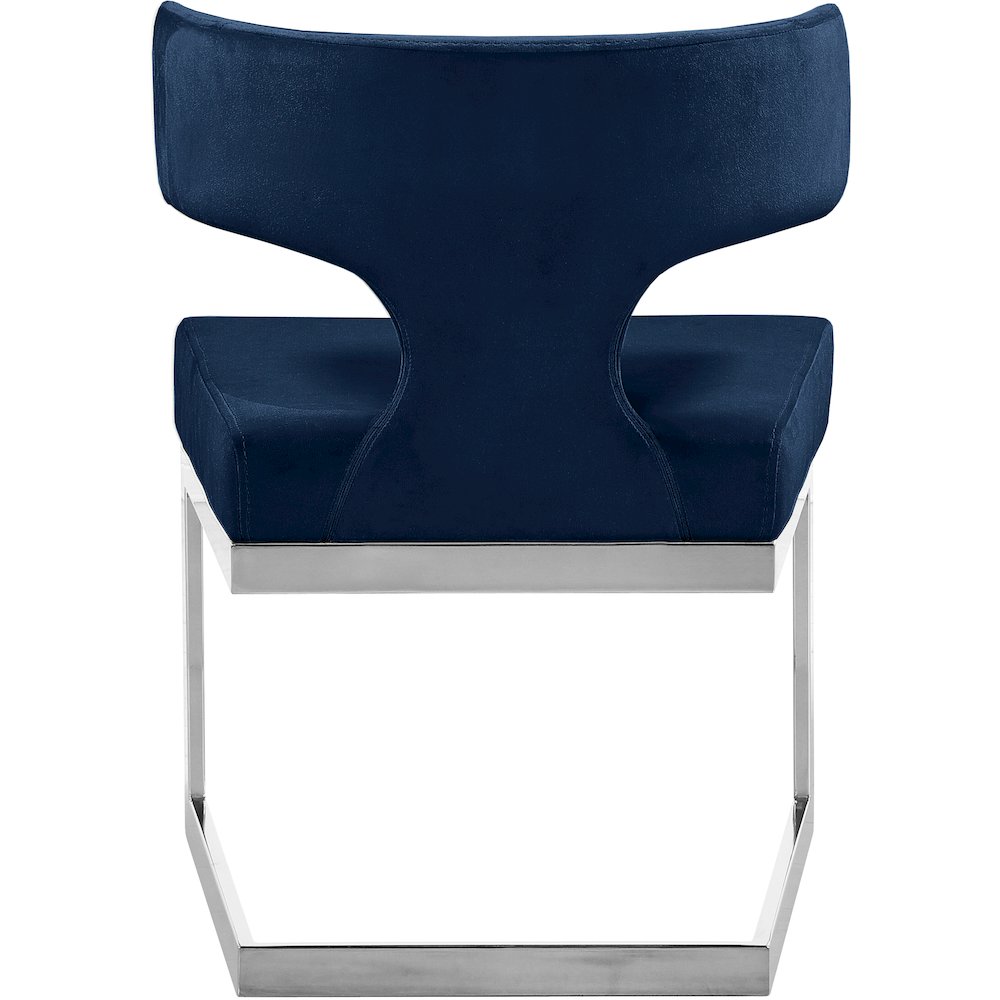 Alexandra Navy Velvet Dining Chair
