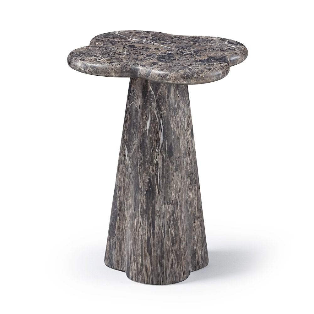 Nola Brown Concrete Indoor/Outdoor End Table