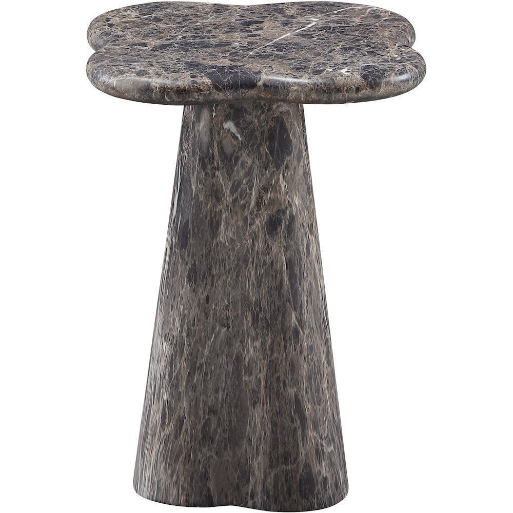 Nola Brown Concrete Indoor/Outdoor End Table