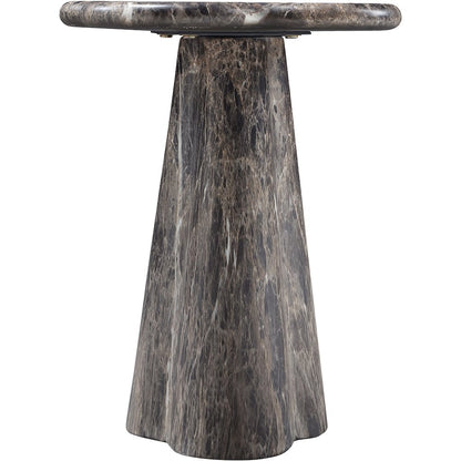 Nola Brown Concrete Indoor/Outdoor End Table