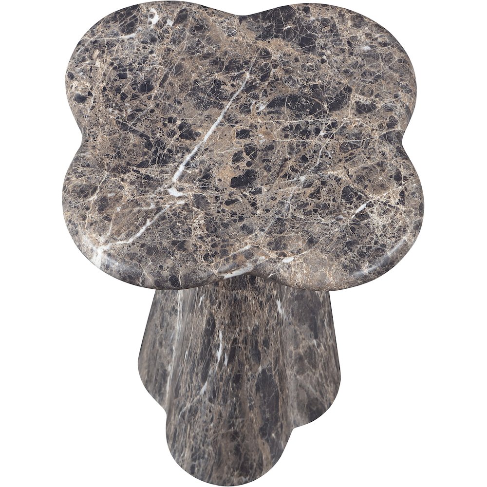 Nola Brown Concrete Indoor/Outdoor End Table