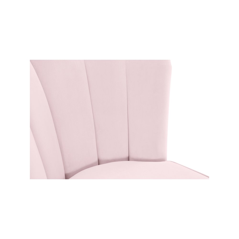 Lily Pink Velvet Stool, Set of 2
