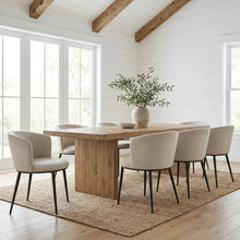 Matte Black Velvet Dining Chair Set of 2 with Cushioned Seat