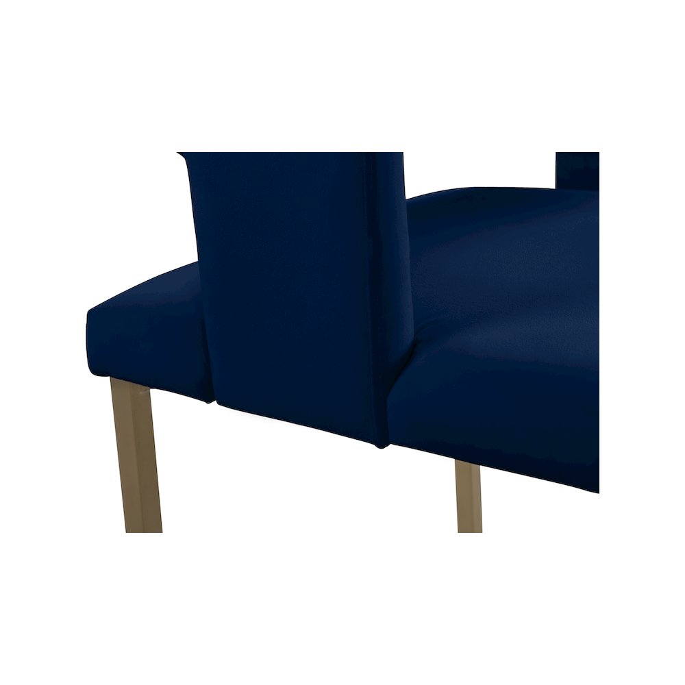 Caleb Navy Velvet Dining Chair, Set of 2