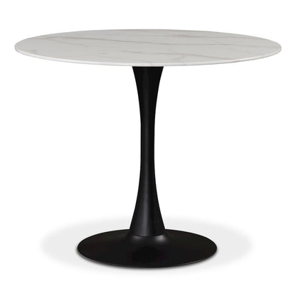 Holly Matte Black Dining Table