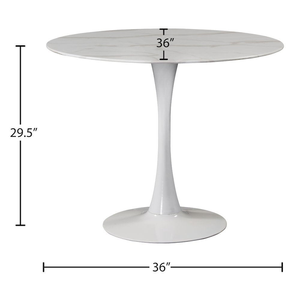 Holly White Dining Table