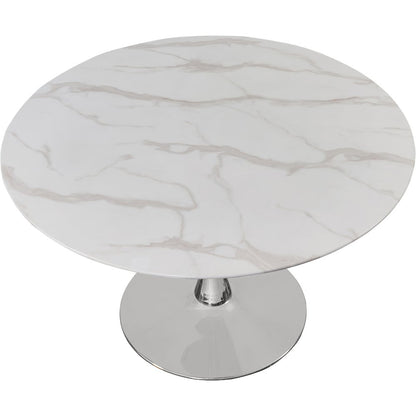 Holly Chrome Dining Table
