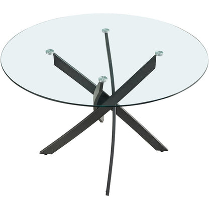 Xander Matte Black Dining Table