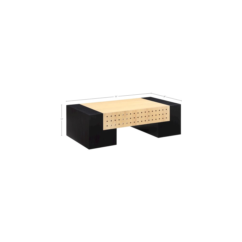 Mondrian Black Coffee Table