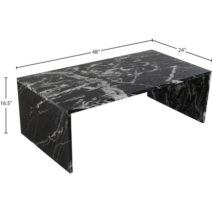 Vernazza Black Marble Coffee Table