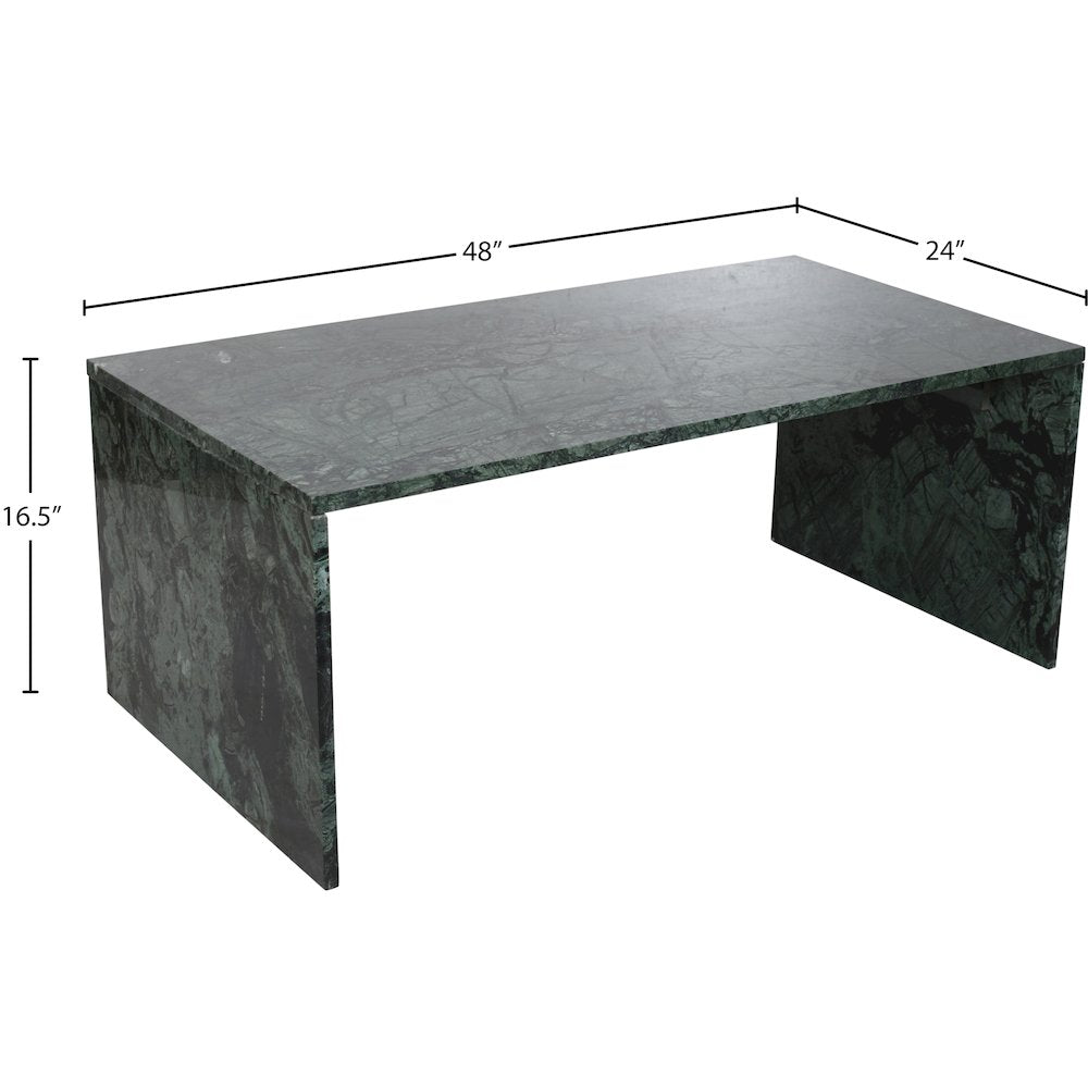 Vernazza Green Marble Coffee Table