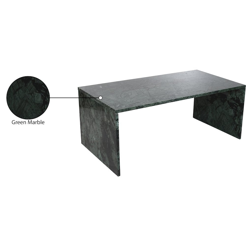 Vernazza Green Marble Coffee Table