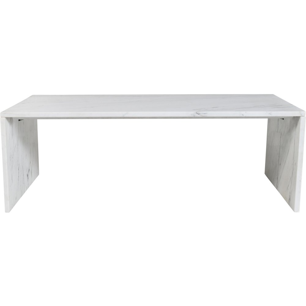 Vernazza White Marble Coffee Table